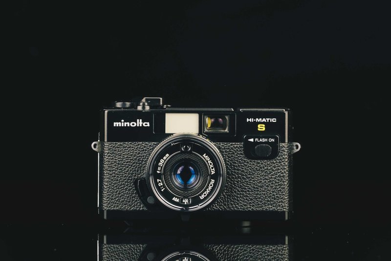 MINOLTA HI-MATIC S #3436 #135底片相機 - 相機/拍立得/底片相機 - 其他金屬 黑色