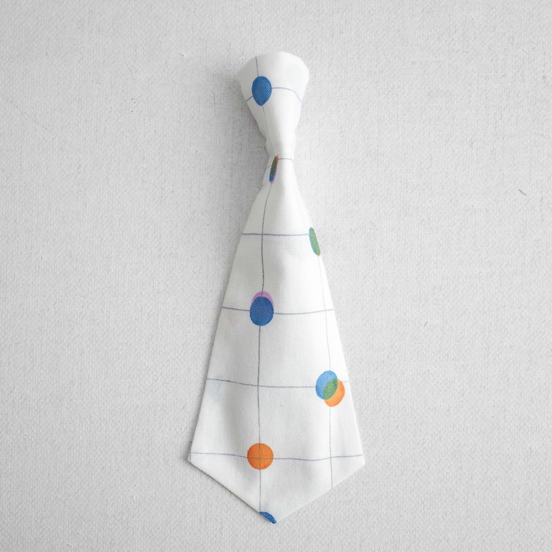 Children's styling tie #117 - เนคไท/ที่หนีบเนคไท - ผ้าฝ้าย/ผ้าลินิน 
