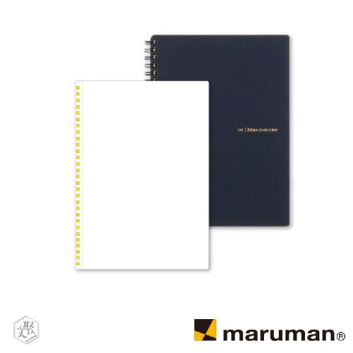 文聚 日本 Maruman 速記 空白A5線圈筆記本(橫式)