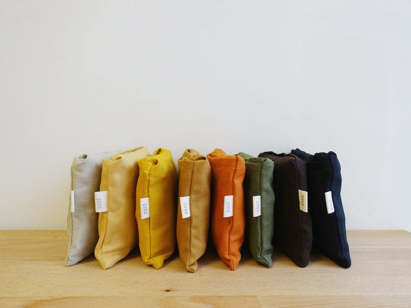 Cotton large eco-friendly shopping bag, storage vest bag, plain color, 8 colors - กระเป๋าถือ - ผ้าฝ้าย/ผ้าลินิน หลากหลายสี