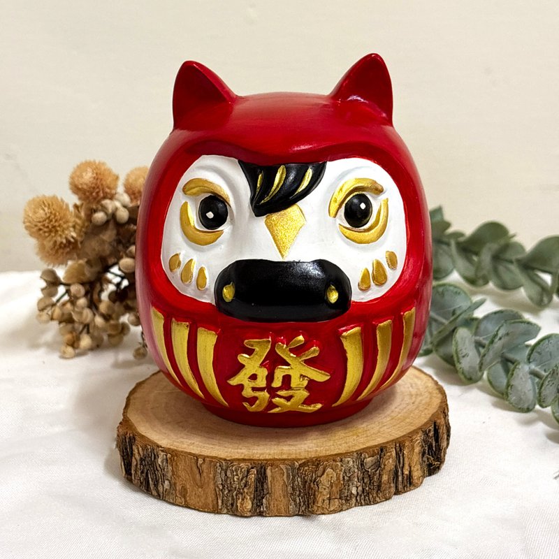 【馬上發陶瓷存錢筒】紅 開運招財 台灣製造 - 存錢筒 - 陶 紅色