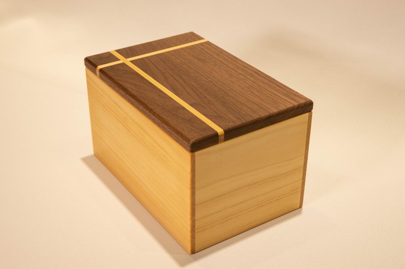 【非木不可】Gift Box - 居家收納/收納盒/儲物盒 - 木頭 咖啡色