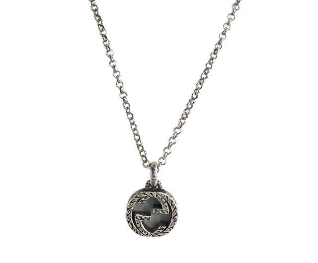 日本直送 名牌中古包 】GUCCI グッチ ネックレス シルバー