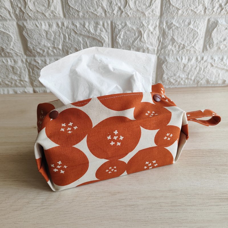 Hanging facial tissue cover/toilet paper cover = Taiwan cotton cloth = bread flower - กล่องทิชชู่ - ผ้าฝ้าย/ผ้าลินิน 