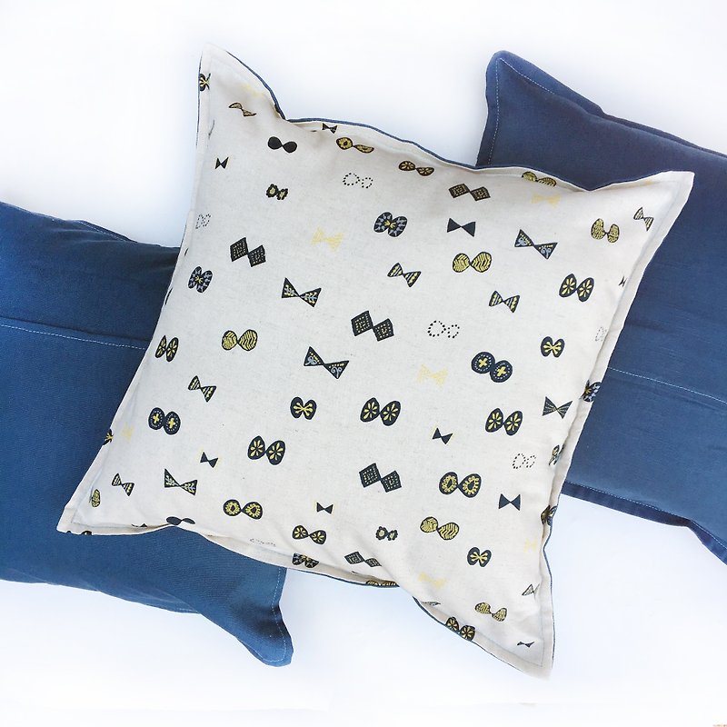 Tea Scented Pillow Magic Butterfly//Beige// - Pillows & Cushions - Cotton & Hemp 