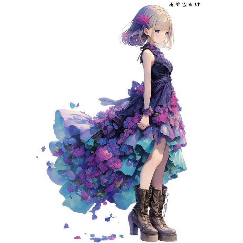 【6月中旬新作】07-096-0047 コラージュステッカー - 貼紙 - 紙 
