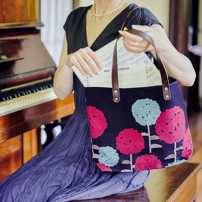 Tote bag Kodemari [Made in Japan] - Handbags & Totes - Cotton & Hemp Black