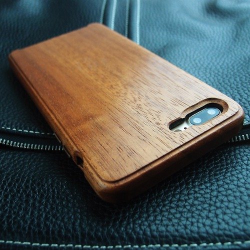 Wood & Leather Goods LIFE 【受注生産】実績と安心サポート iPhone 7/8 Plus専用木製ケース