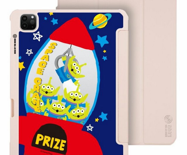 ディズニー　Casetify iPad 10.2 第9/8世代 ディズニー トイ ストーリー iPad 取り外し可能落下防止透明