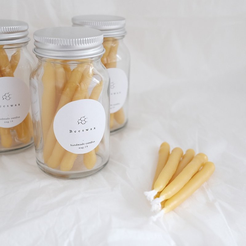 B eeswax | Canned beeswax candle beeswax candle 10 into - Candles & Candle Holders - Wax Orange
