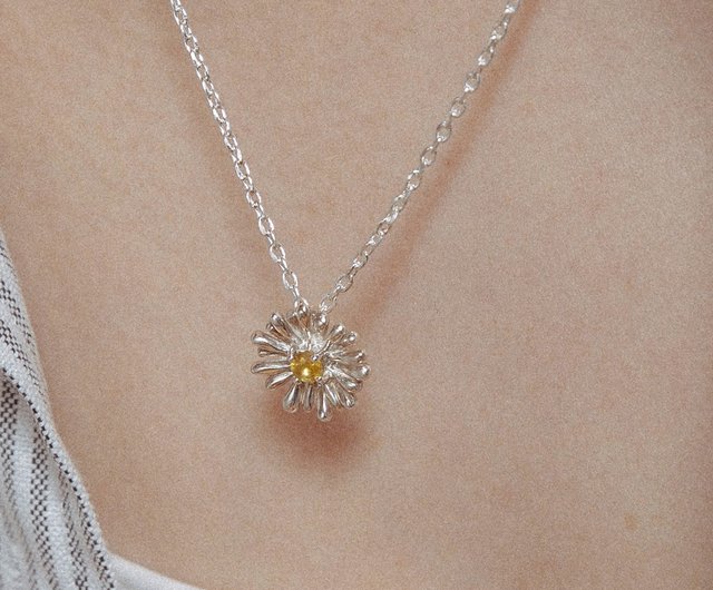 【Justine Clenquet】大人気!Daisy デイジーネックレス シルバー DAISY NECKLACE – unigem
