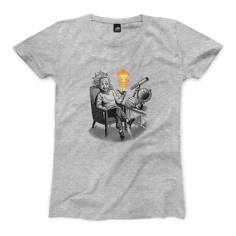 No alternative nuclear - Deep Heather Grey - Women's T-Shirt - Women's T-Shirts - Cotton & Hemp 