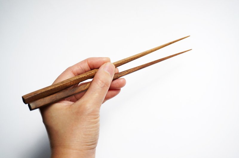 手工質感木筷 / 環保筷  情人節 交換禮物 聖誕節 畢業禮物 - 筷子/筷架 - 木頭 
