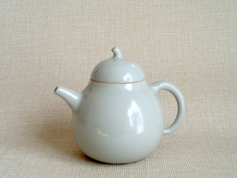 注器 洋梨e - 茶壺/茶杯/茶具 - 陶 白色