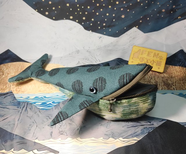 marine animals hand made sew on