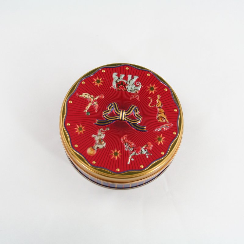 Cookie Tin/Circus Tin - คุกกี้ - อาหารสด สีนำ้ตาล