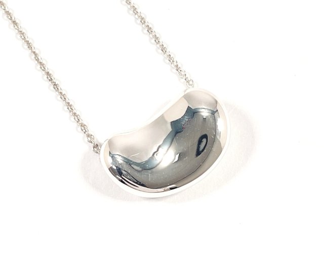 日本直送 中古美品】ティファニー TIFFANY&Co. ネックレス ビーン
