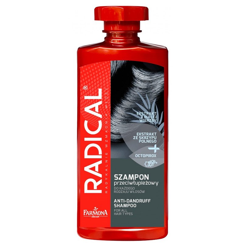 【Shampoo】RADICAL Horsetail/White Willow Scalp Conditioning Shampoo - Shampoos - Other Materials Gray