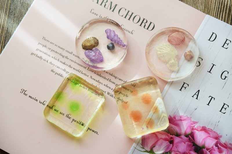 [Online] Transparent Pearl Bubble [Amino Acid Soap] Fragrance Soap Material Pack + Course - เทียนหอม/น้ำหอม/สบู่แฮนด์เมด - วัสดุอื่นๆ 