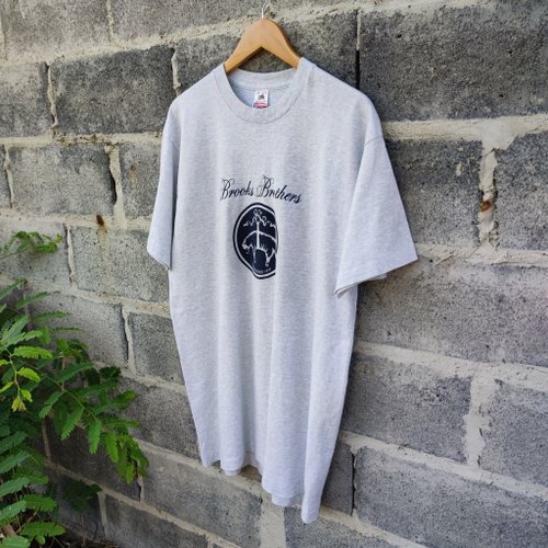 トップス Brooks Brothers Makers Shirts 1990s Vintage 80's -90's -brooks Brothers- Men's Long Sleeve