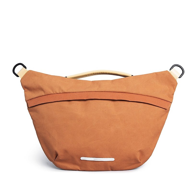 Earth Series - Horn IPAD MINI Crossbody Bag (Hand / Crossbody) - Orange Red - RCR500OR - Messenger Bags & Sling Bags - Cotton & Hemp Orange