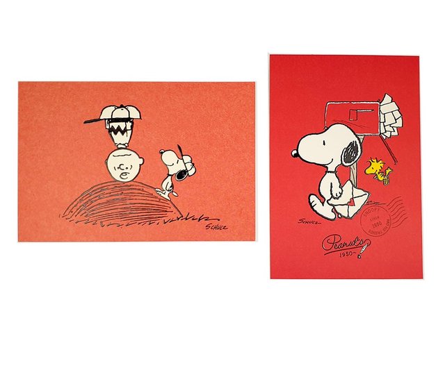 チャーリー・ブラウン 逆立ち 【Hallmark-Snoopy Postcard JP