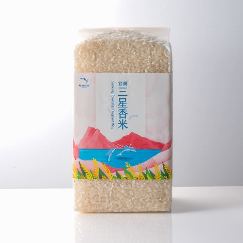 阿勝栽的米店 | 親自栽培 阿勝栽的 x 芋香米白米 | 5包免運 x 猛農民曆 x 壽司米