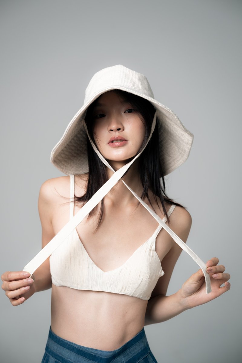 Palit Cotton hat - 帽子 - 棉．麻 