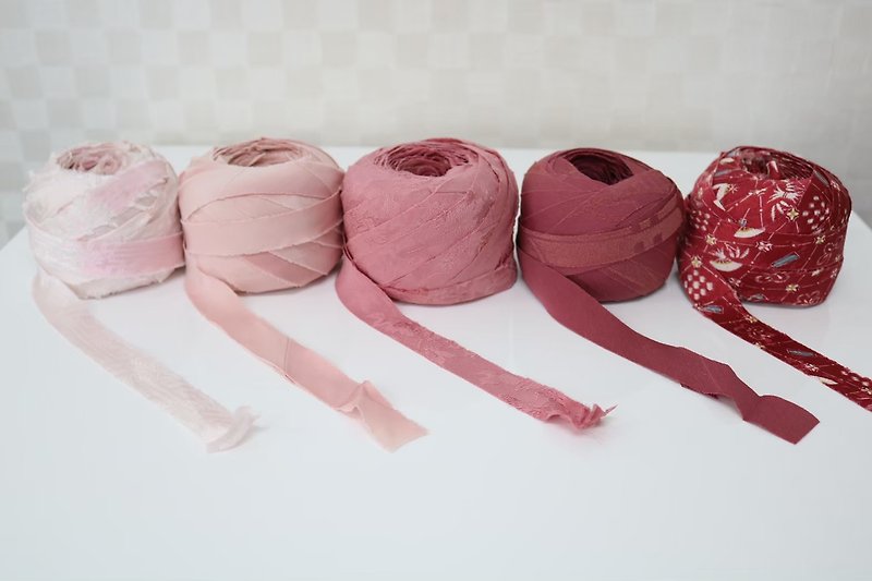 Wool Knitting, Embroidery, Felted Wool & Sewing Multicolor - Yarn / kimonoyarn Gradation combo(RED, BLUE, PURPLE, ORANGE)