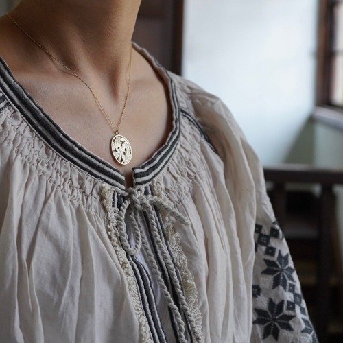 Fig necklace [P095K10] - 設計館ateliersimo 項鍊- Pinkoi