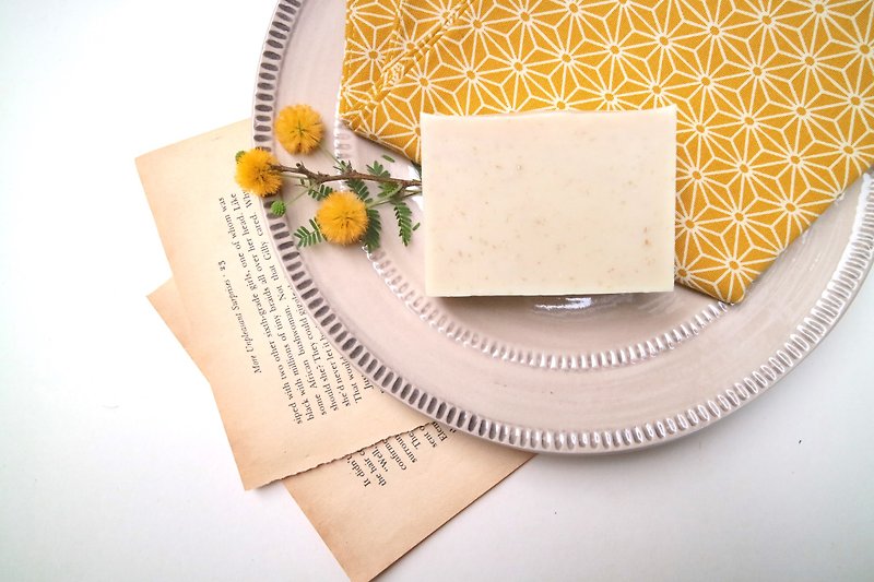 Oatmeal Exfoliating Soap【Jean Austen】-Add Neem Oil to repair, suitable for all skin types - Body Wash - Other Materials 