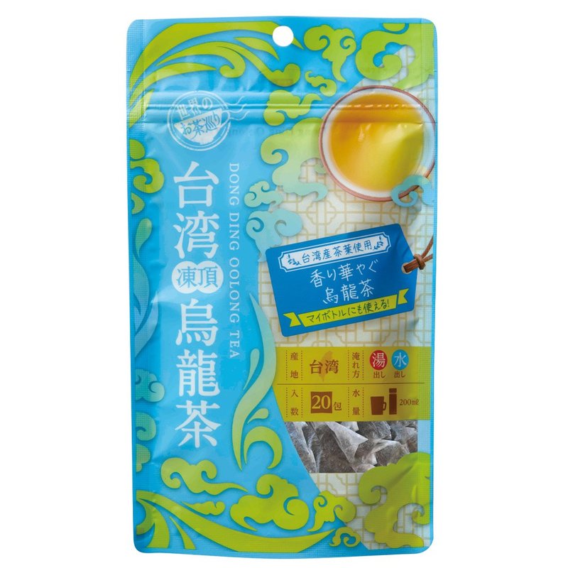 World Tea Tour Taiwan Frozen Oolong Tea Bag 1.5g x 20 - ชา - วัสดุอื่นๆ 