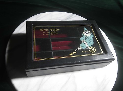 老時光OLD-TIME Vintage & Classic & Deco 【老時光 OLD-TIME】早期二手日本製木製珠寶音樂盒