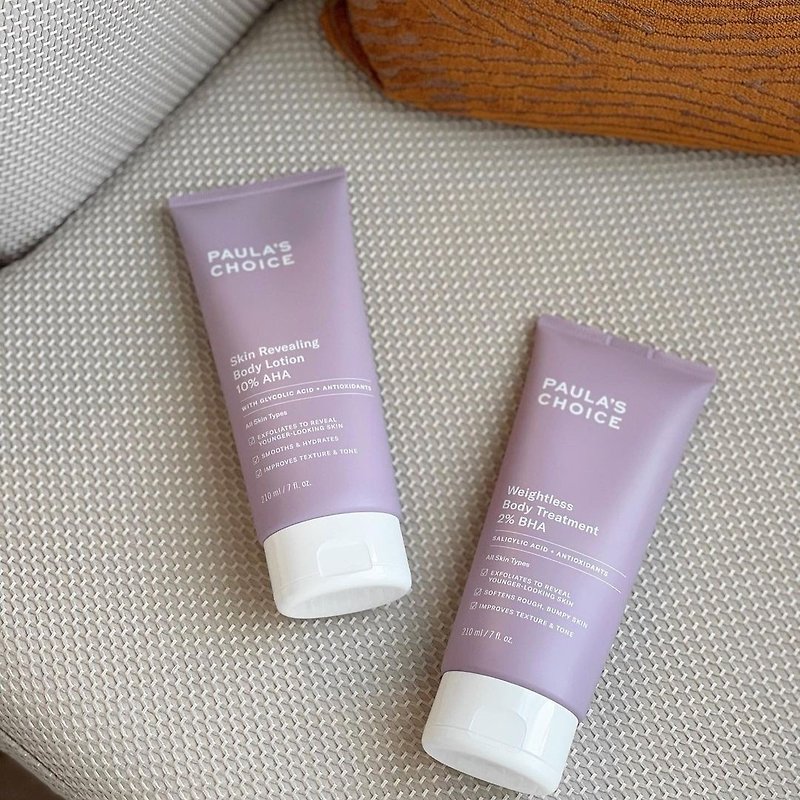 Classic body lotion 2 included [Paula's Choice] 2% salicylic acid body lotion + 10% fruit acid body lotion - Skincare & Massage Oils - Other Materials Purple