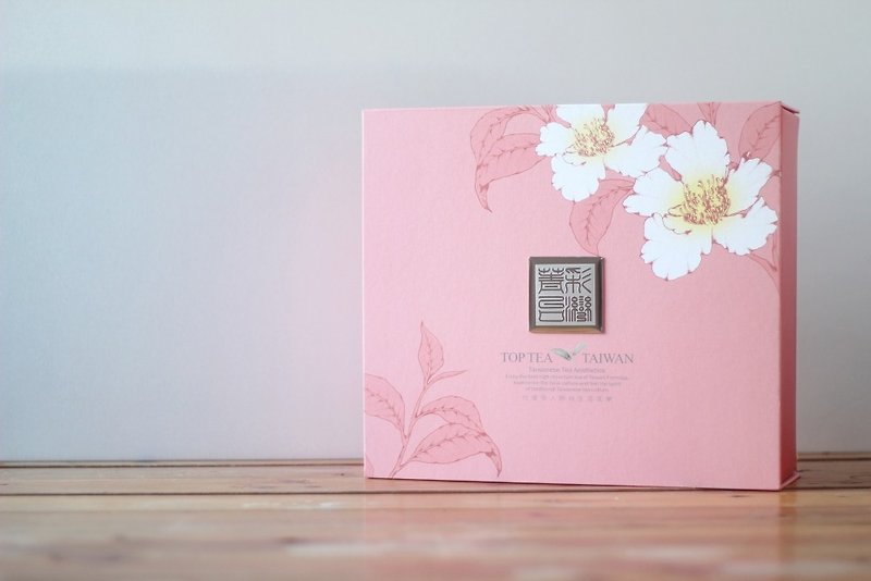 [Good tea] tea gift box / Four Seasons spring tea + mountain oolong tea - Tea - Paper Pink