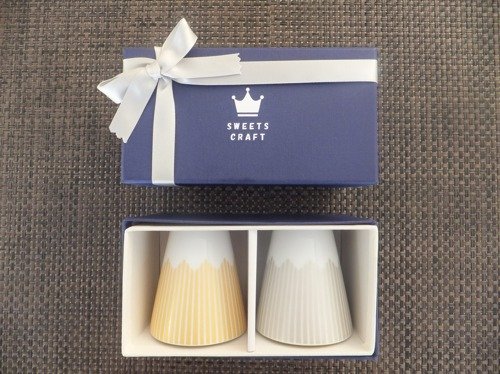 sweetscraft 富士山陶瓷杯 (中高款) 2入禮盒組 顏色可自選