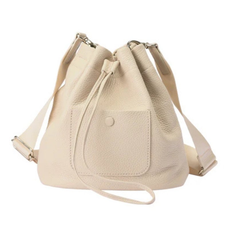 ギフト交換 itten-itten ショルダーバッグ カーキ ワンショルダーバッグ 日本豊岡鞄 - ショルダーバッグ - その他の素材 カーキ