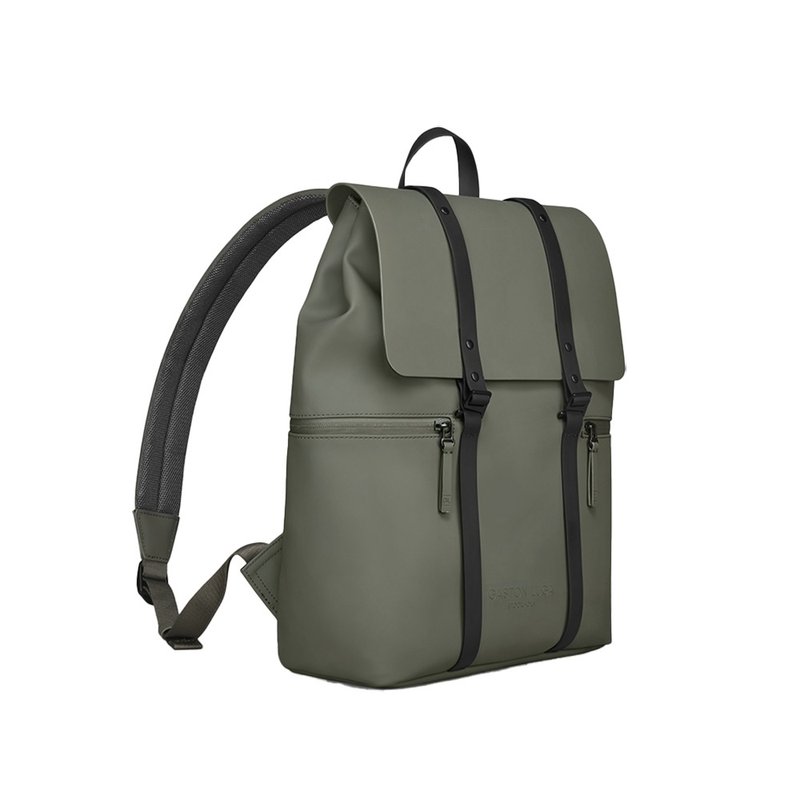 GASTON LUGA Splash 2.0 Personalized Backpack 13" - Olive Green - Backpacks - Other Materials Khaki