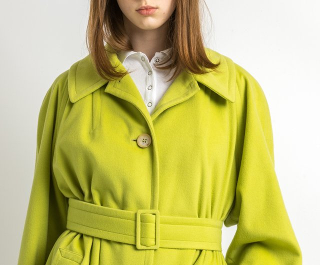 90s Vintage Woman Green Jil Sander made in Italy Cashmere