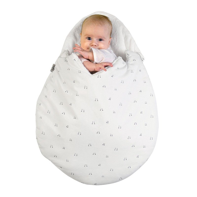 BabyBites Shark Bites Cotton Multifunctional Sleeping Bag for Infants and Toddlers-Baby Eggs - ของขวัญวันครบรอบ - ผ้าฝ้าย/ผ้าลินิน 