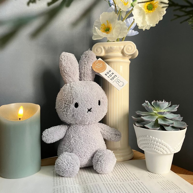 [Preferred Christmas Gift Exchange] Terry Miffy Rabbit Stuffed Doll-Light Gray 23/33cm - Stuffed Dolls & Figurines - Polyester Gray