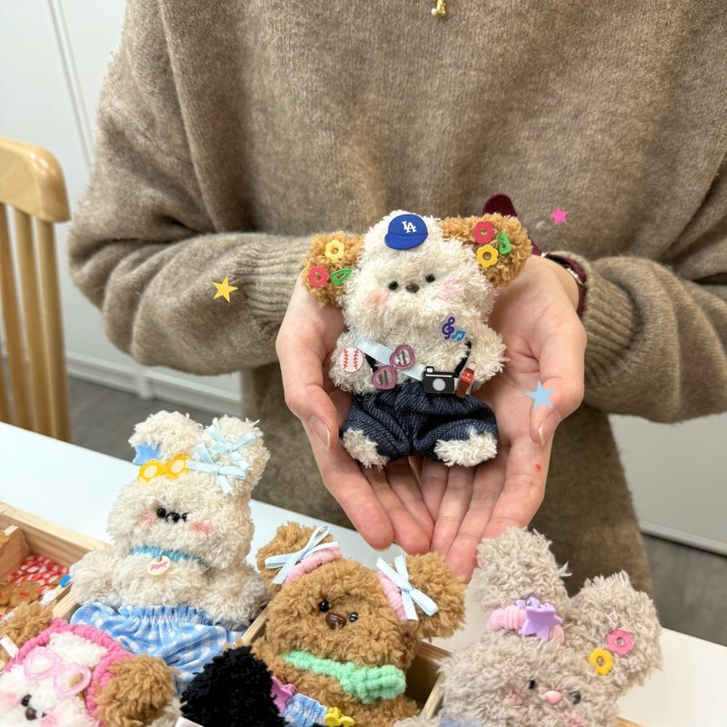 毛料娃娃吊飾DIY / 手作體驗 / 文化幣 / 暑假活動 / 親子體驗 - 編織/羊毛氈/縫紉 - 棉．麻 