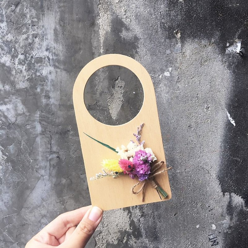"Wannabe" dry flower door to the tag ~ Wenqing sense of graduation gift table desk decorated with a desk decorated with eternal flower gift room layout floral wedding wedding arrangement bunny dry bouquet MIT gift guest material wedding small thi - Plants - Plants & Flowers Multicolor