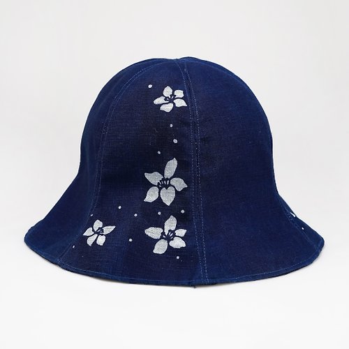 鹿港窯 禮品館 藍染帽子│MIT台灣在地工藝家製造│母親節禮盒