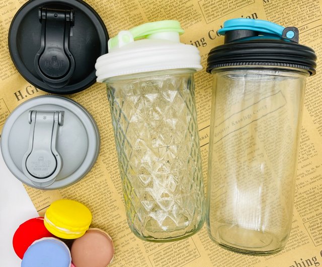 Aieve's Mason Jar Lids Make Glasses Easier to Drink and Pour From