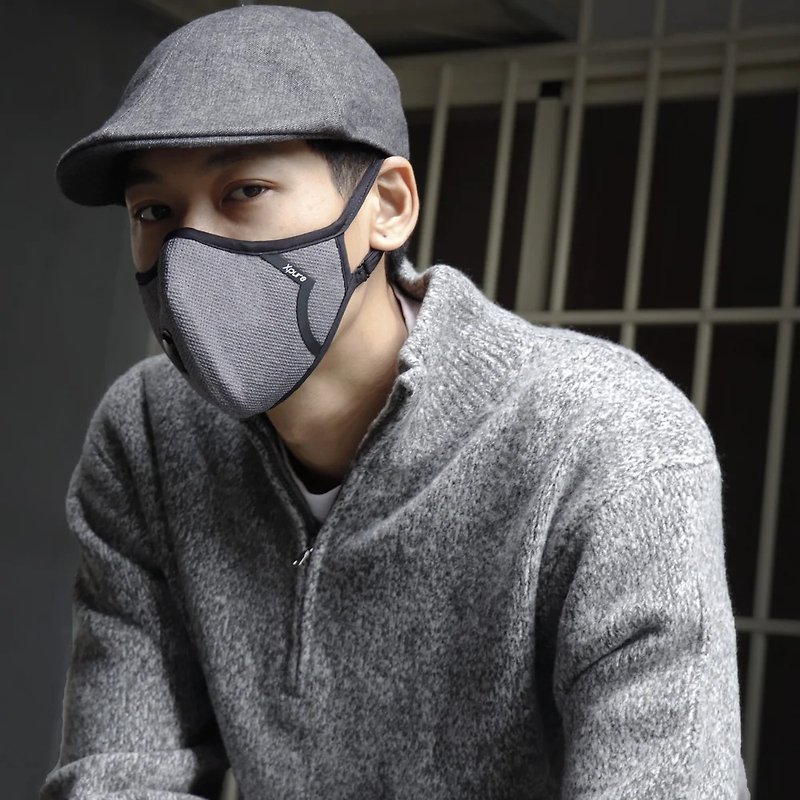 Xpure Anti-PM2.5 Mask – Urban G3 - Face Masks - Other Man-Made Fibers Gray