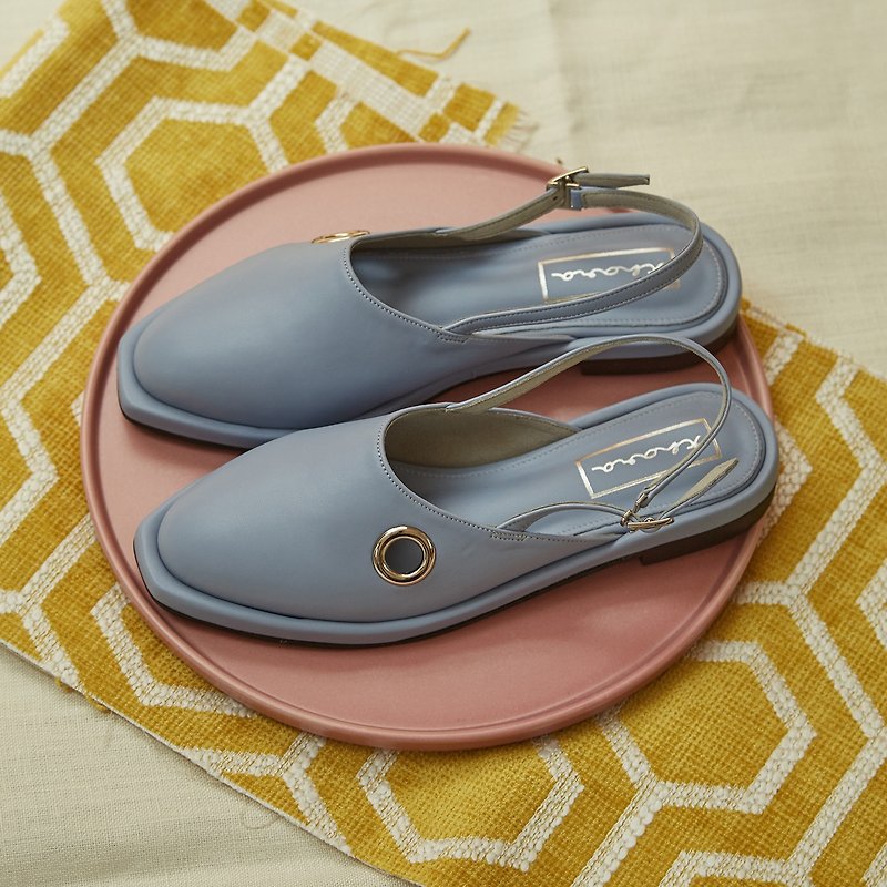 【Off-Season Sales】Coco Sandals - Roma Blue - รองเท้าลำลองผู้หญิง - หนังเทียม 