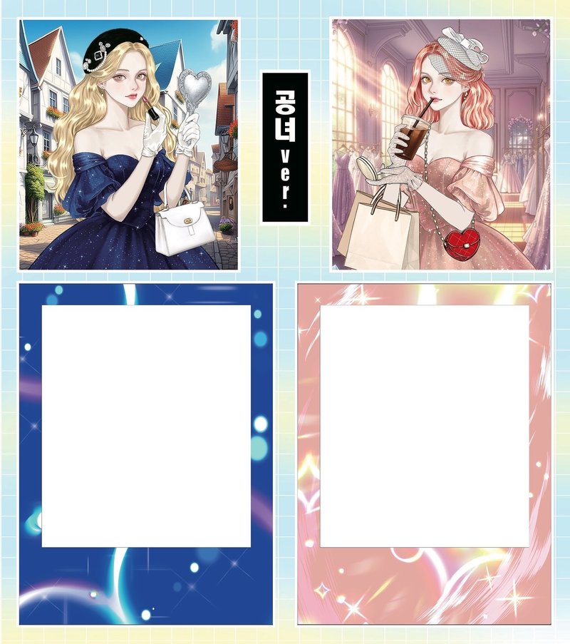 Lilija PolaPola Stickers (2type) - 貼紙 - 紙 