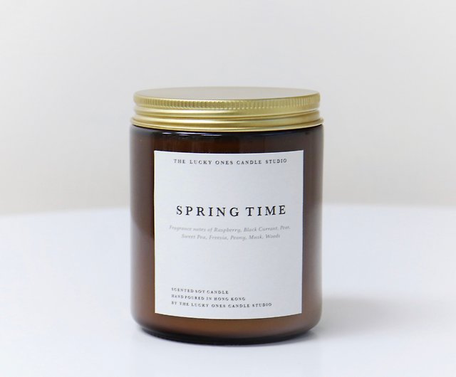 No.202 SPRINGTIME | Spring | Handmade Soy Candles | Scented Candles