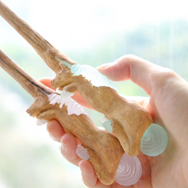 C客製的獨角獸魔杖 by ETPLANT - 奇獸怪獸魔杖 - 擺飾/家飾品 - 黏土 透明